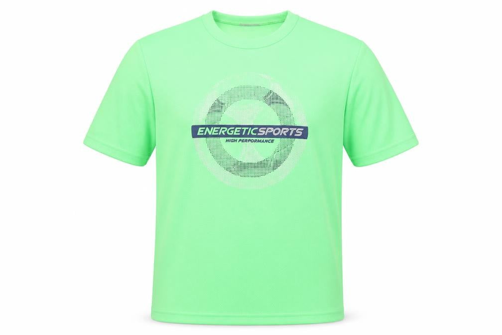 Bossini Sport Men's Green Polyester Crew Neck T-Shirt Size M