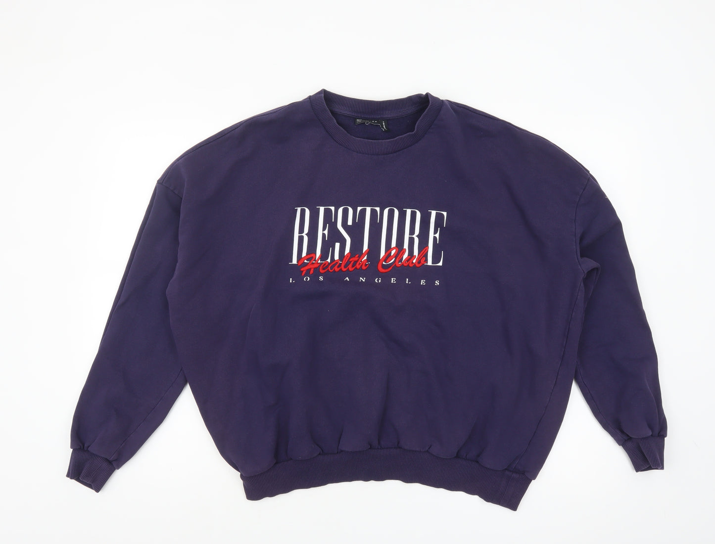 ASOS Design Women's Purple Restore Health Club Sweatshirt UK 10