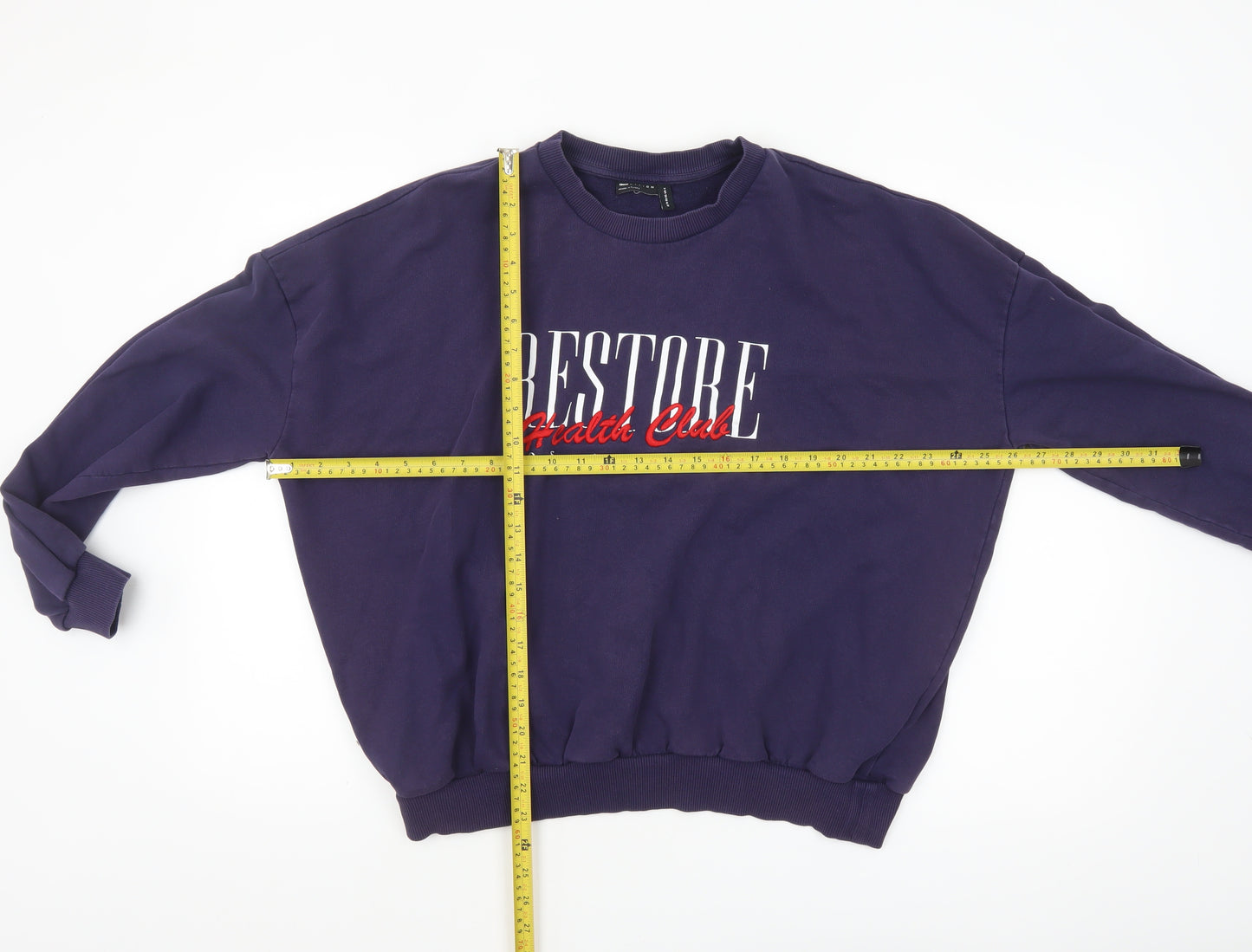 ASOS Design Women's Purple Restore Health Club Sweatshirt UK 10