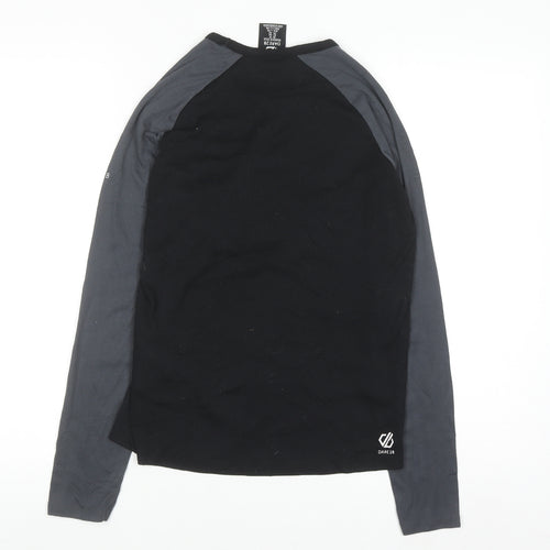 Dare 2B Women's Black Long Sleeve Crew Neck Polyester Top Size 14