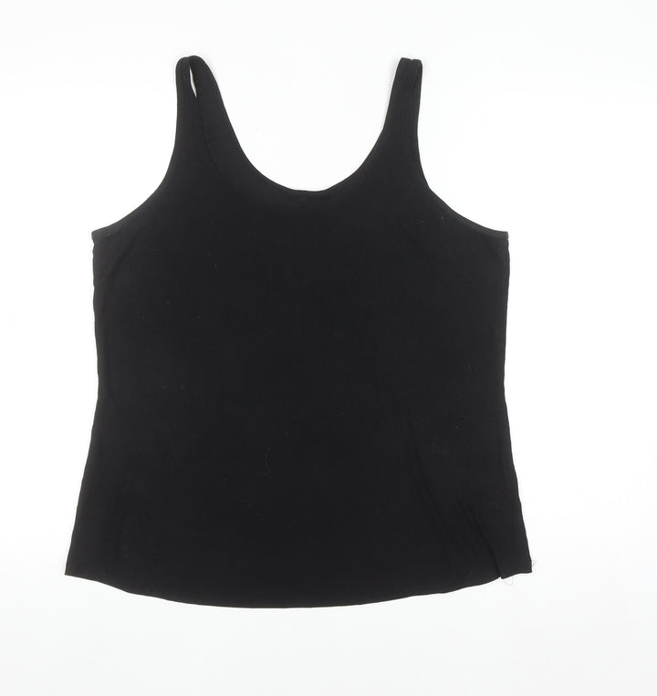 No Boundaries Women's Black 2XL Camisole Tank Top