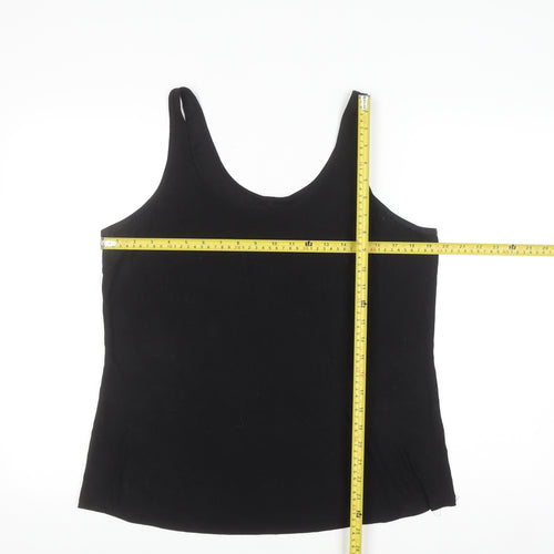 No Boundaries Women's Black 2XL Camisole Tank Top