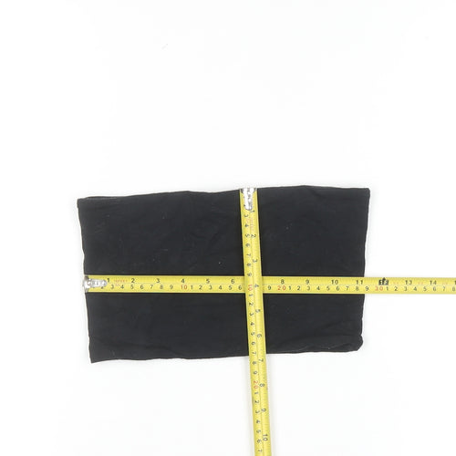 Topshop Petite Womens Black Strapless Cotton Camisole Top UK 4