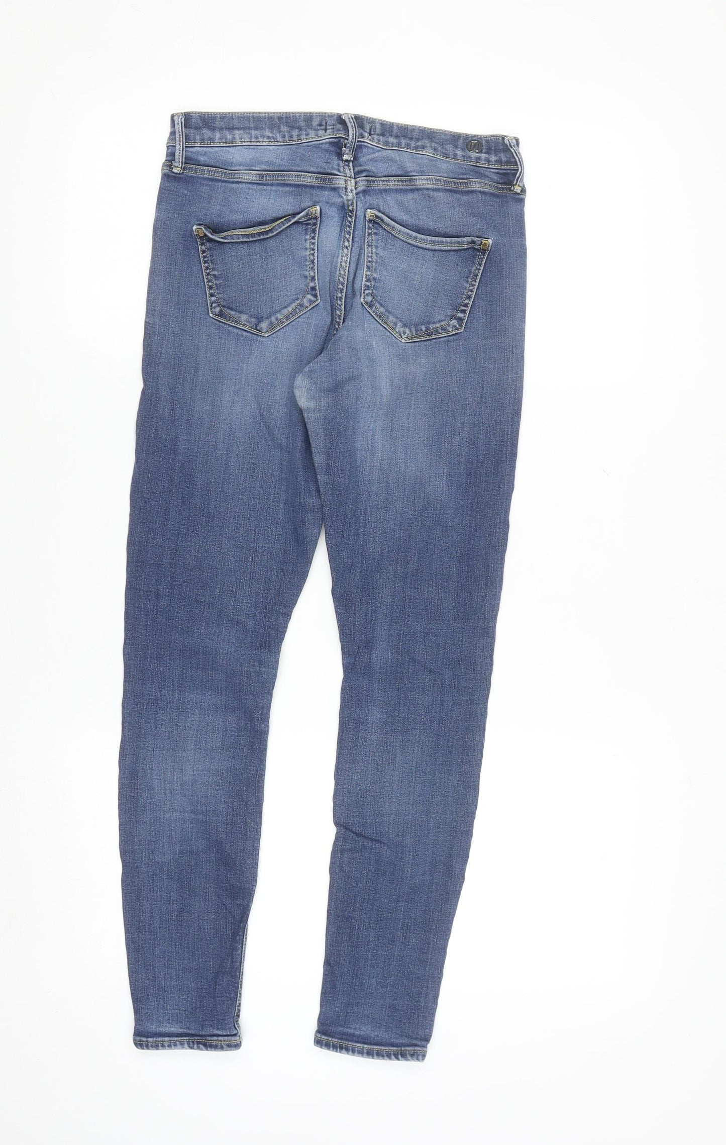 River Island Women’s Blue Skinny Denim Jeans Size 10