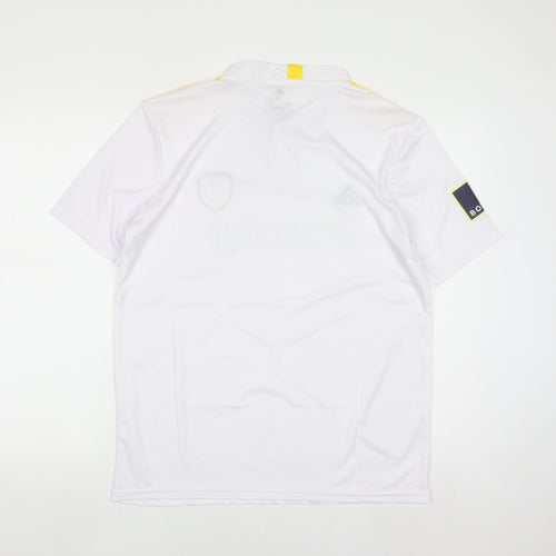 Adidas Men’s White M Football Jersey Short Sleeve Athletic Top