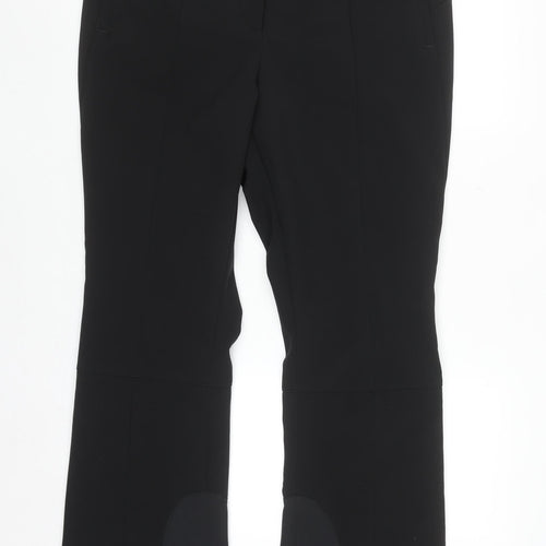 H&M Women Black Size 14 Snow Pants Softshell Active Trousers