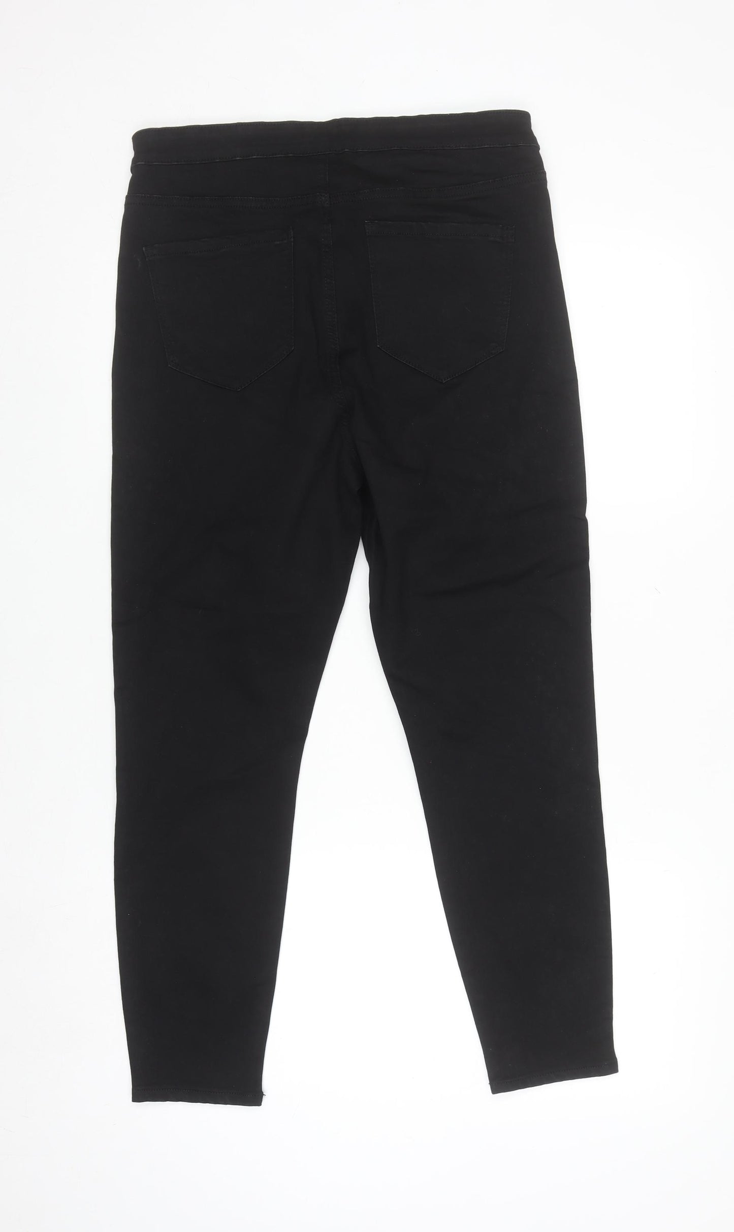 Denim Co. Women's Black Super High Waist Skinny Jeans Size 16