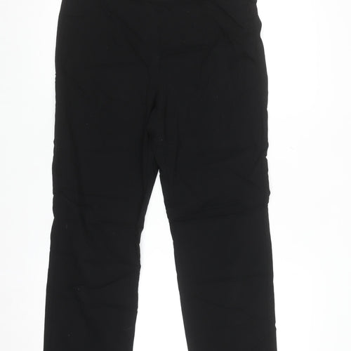 Dunnes Women's Black Slim Fit Stretch Trousers Size M