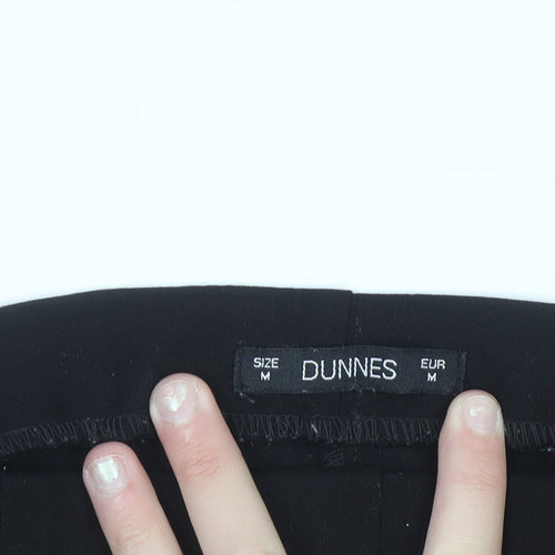 Dunnes Women's Black Slim Fit Stretch Trousers Size M