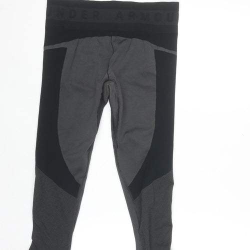 Under Armour Womens Black Compression Capri Leggings Size M