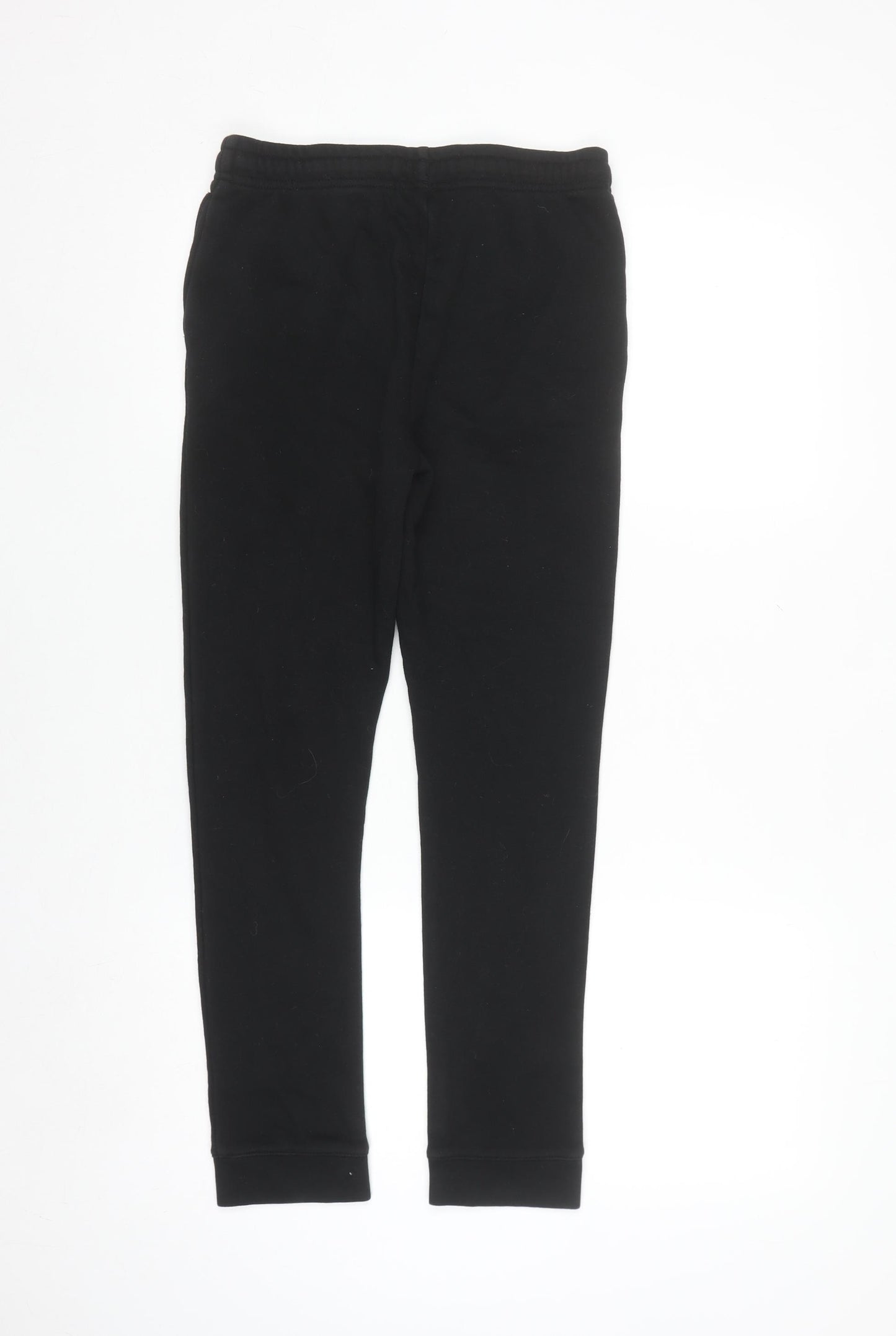 Lacoste Sport Women's Black Cotton Blend Jogger Trousers Size 14