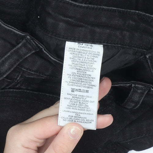 True Religion Women’s Black Size 12 Relaxed Skinny Jeans