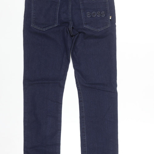 BOSS Women Dark Blue Slim Fit Jeans Size 14-S Classic Denim