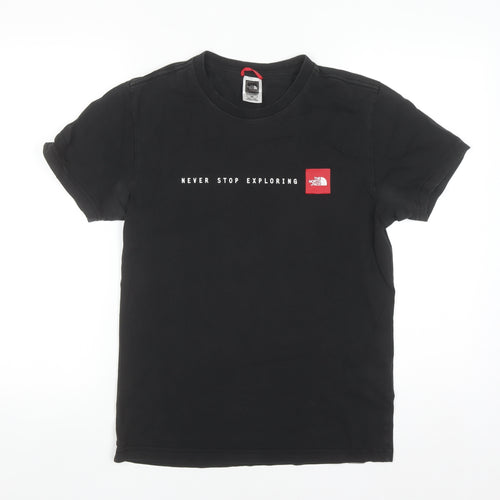 The North Face Men's Black Crew Neck Short Sleeve T-Shirt Size S
