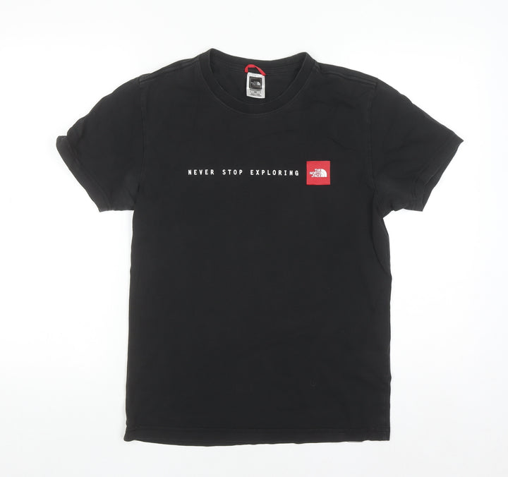 The North Face Men's Black Crew Neck Short Sleeve T-Shirt Size S