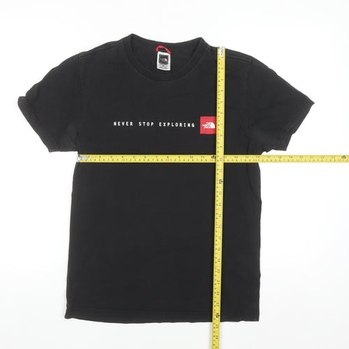 The North Face Men's Black Crew Neck Short Sleeve T-Shirt Size S