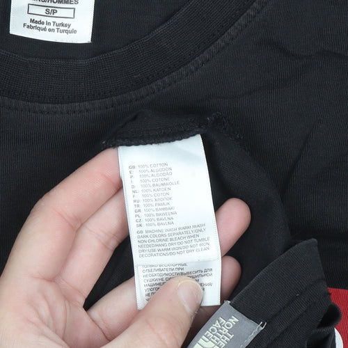 The North Face Men's Black Crew Neck Short Sleeve T-Shirt Size S