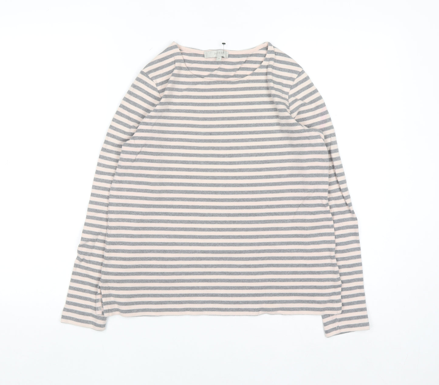 Hobbs Women’s Multicoloured Striped Cotton Pullover Jumper M