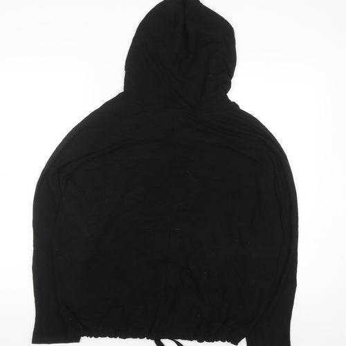 Cable & Gauge Women's Black Pullover Hoodie Size M Lightweight
