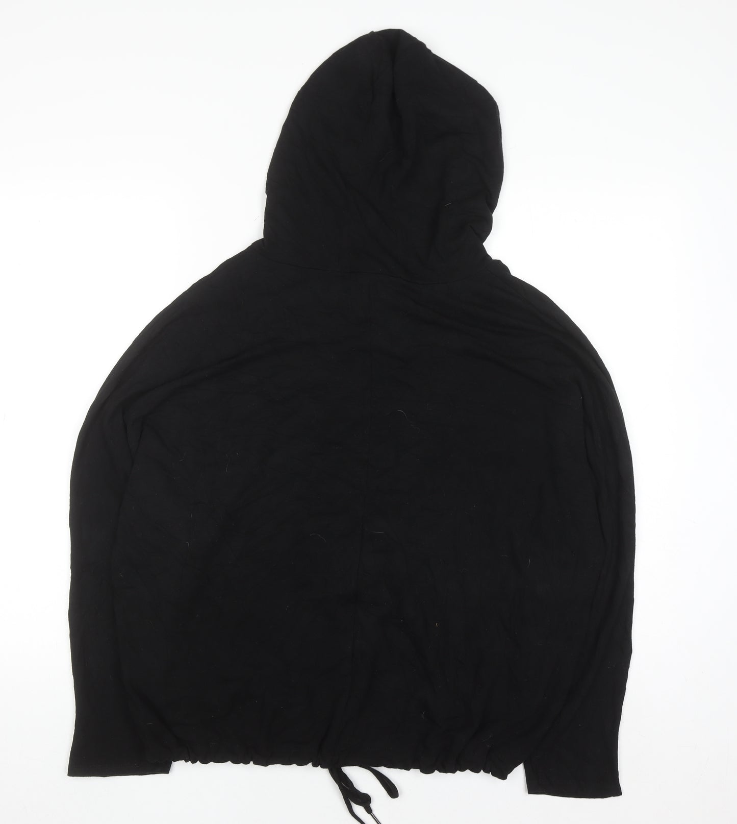 Cable & Gauge Women's Black Pullover Hoodie Size M Lightweight