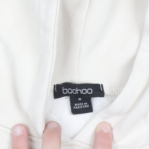 Boohoo Women’s Beige DSGN Studio Pullover Hoodie Size M