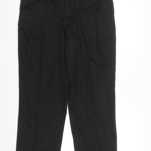 Dunlop Men's Black Regular Fit Polyester Work Trousers 34W 29L