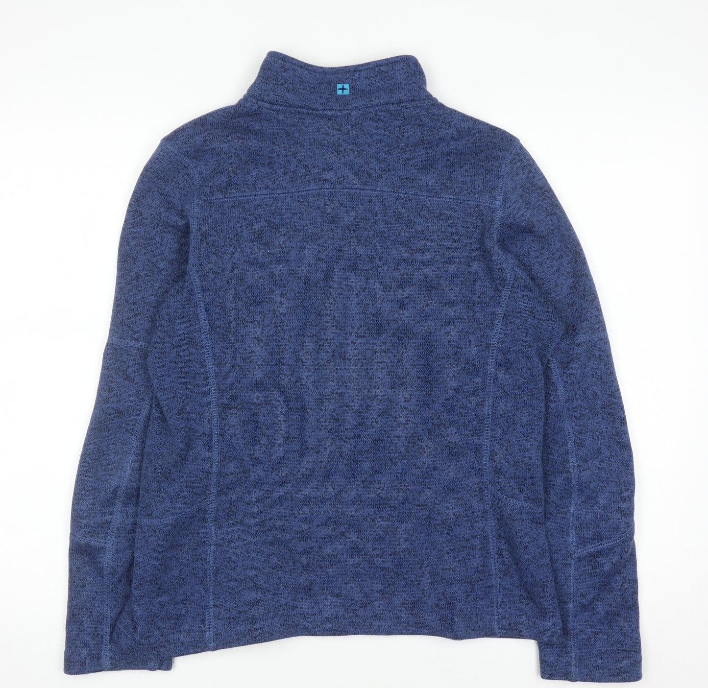 Mountain Warehouse Women's Blue UK 10 Fleece Henley Sweatshirt