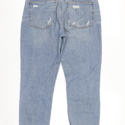River Island Women’s Blue Straight High Rise Jeans Size 8