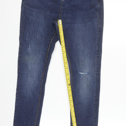 Dorothy Perkins Women's Blue Skinny Jeans Size 8 Slim Fit