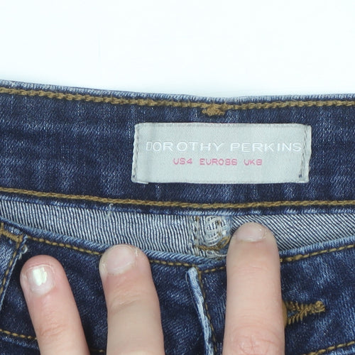 Dorothy Perkins Women's Blue Skinny Jeans Size 8 Slim Fit