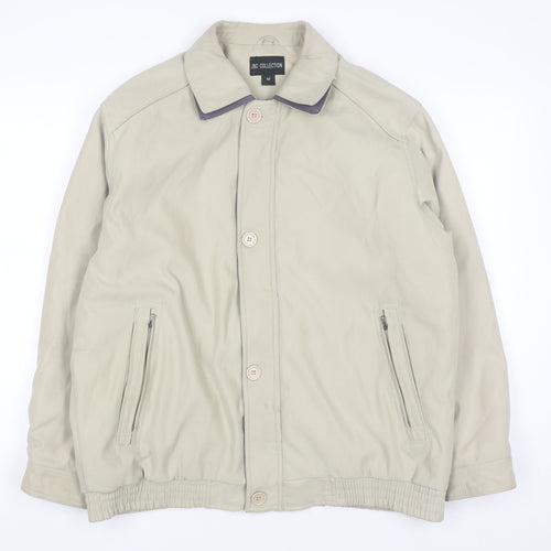 JBC Collection Men's Beige Polyester Nylon Lined Casual Jacket M