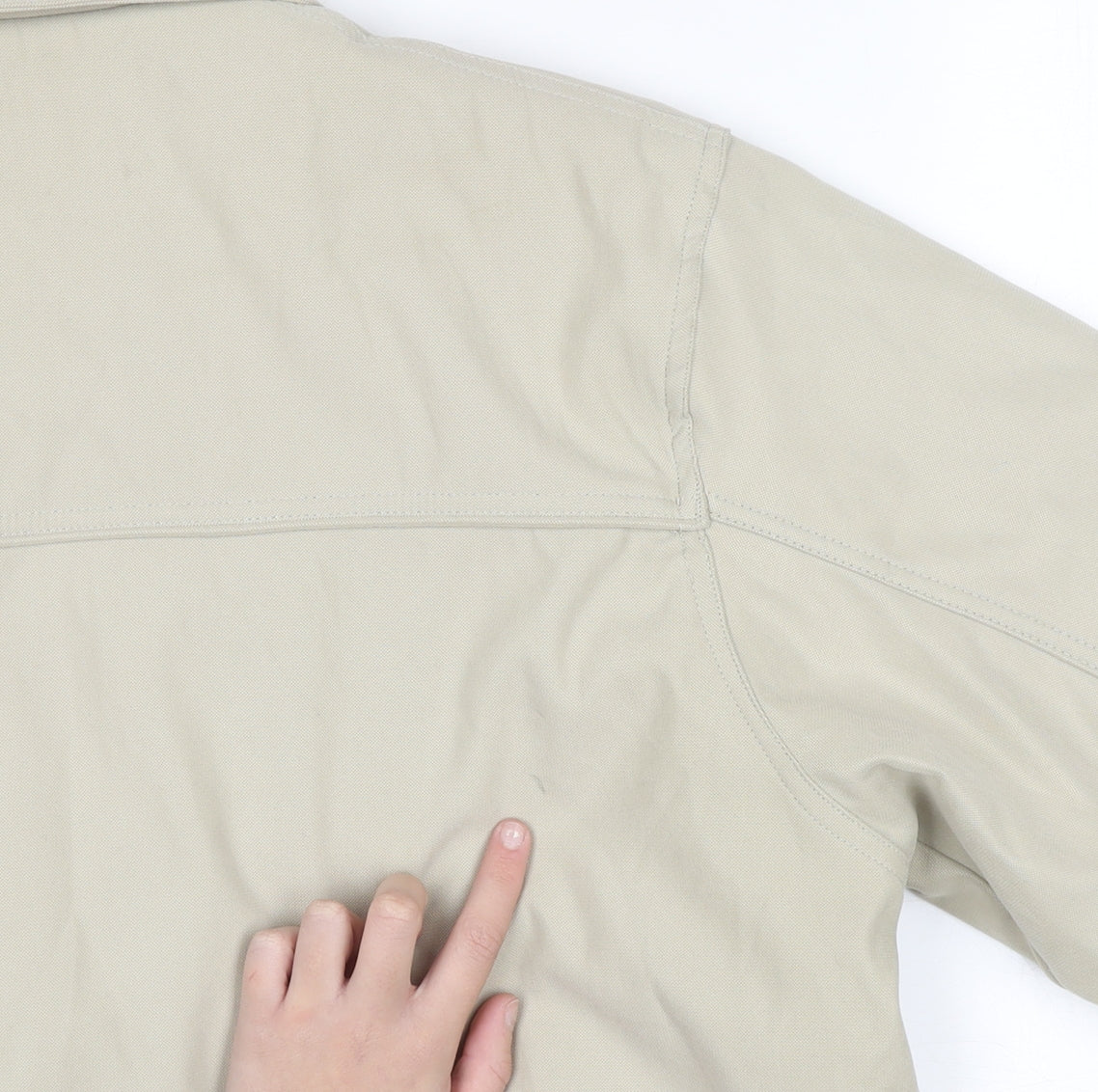 JBC Collection Men's Beige Polyester Nylon Lined Casual Jacket M