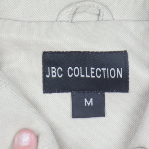 JBC Collection Men's Beige Polyester Nylon Lined Casual Jacket M