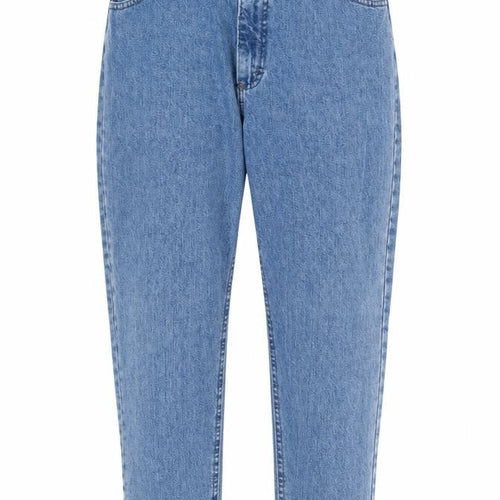 Lee Women's Blue High Rise Mom Jeans Size 6 Relaxed Fit Denim