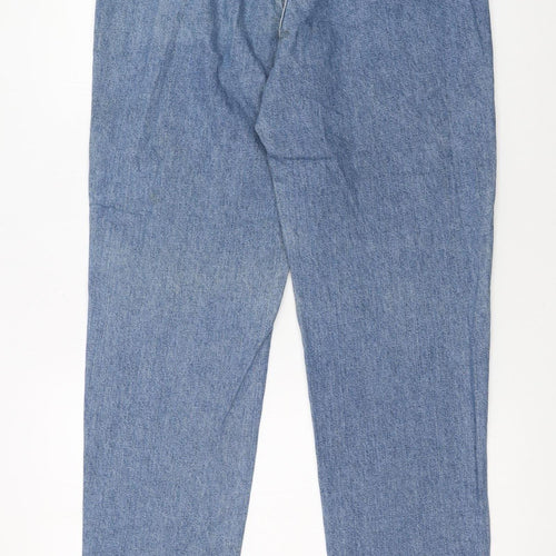 Lee Women's Blue High Rise Mom Jeans Size 6 Relaxed Fit Denim