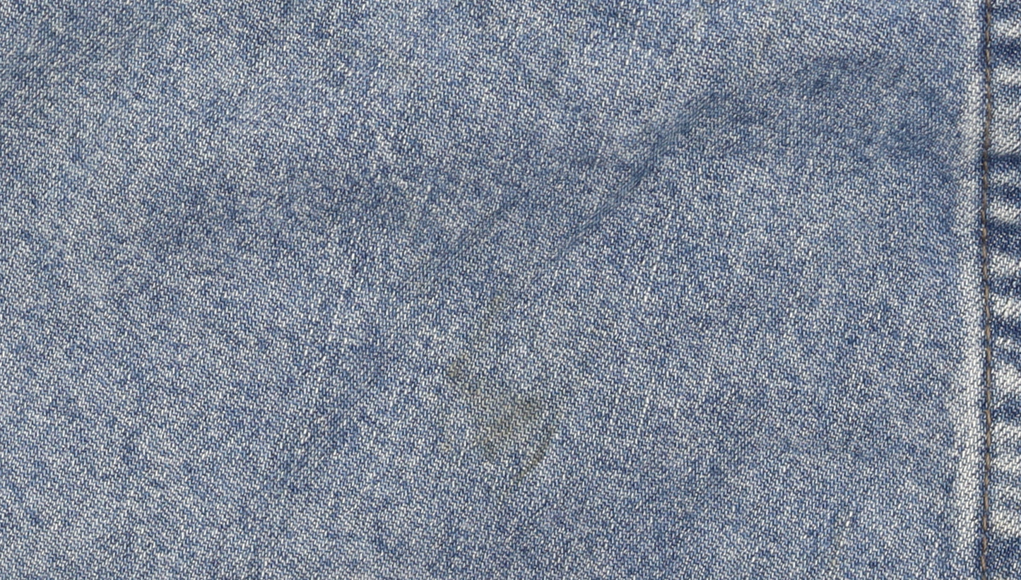 Lee Women's Blue High Rise Mom Jeans Size 6 Relaxed Fit Denim