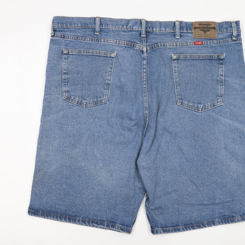 Wrangler Men's Blue Denim Relaxed Fit Shorts Size 48