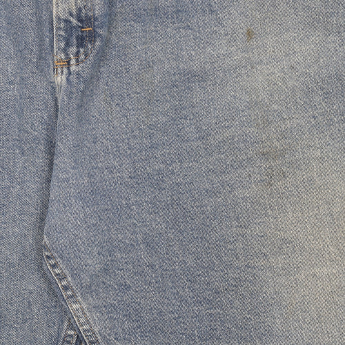 Wrangler Men's Blue Denim Relaxed Fit Shorts Size 48