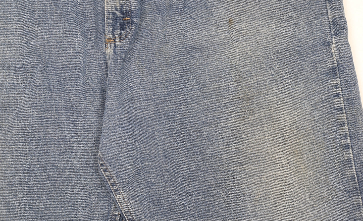 Wrangler Men's Blue Denim Relaxed Fit Shorts Size 48