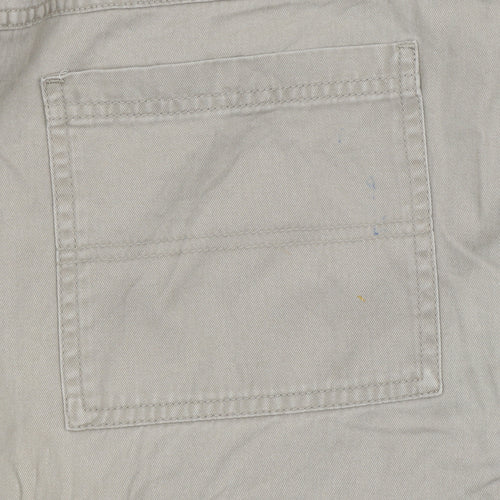 Wrangler Beige Cargo Shorts Unisex Adults Size 16 100% Cotton