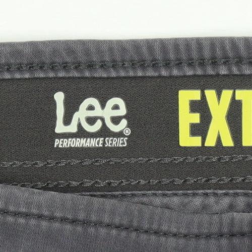 Lee Men’s Grey Chino Shorts Size 42 Regular Fit Stretch Cotton