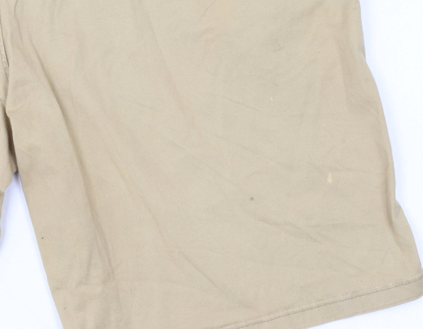 Wrangler Men's Beige Chino Shorts Size 38 Regular Fit Cotton Stretch