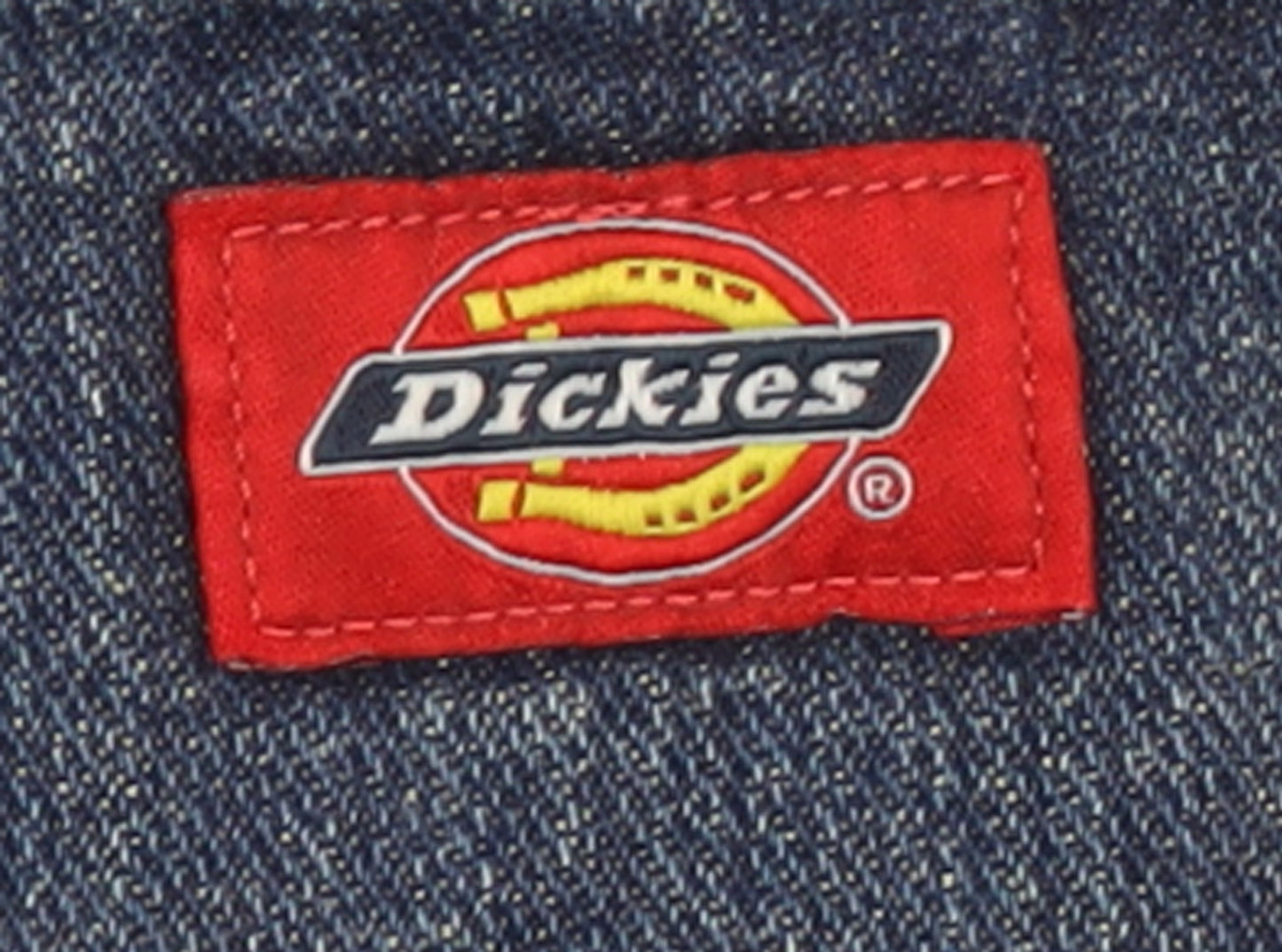 Dickies Men's Blue 38x32 Straight Leg Denim Jeans
