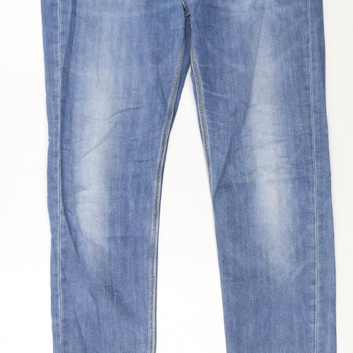 Lee Men’s Blue Straight Leg Jeans W33 L32 Denim Classic Fit
