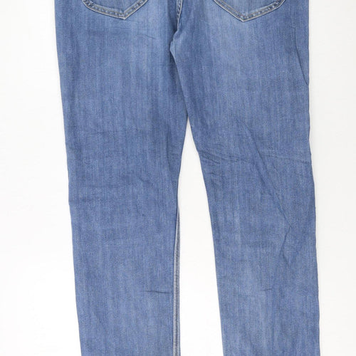 Lee Men’s Blue Straight Leg Jeans W33 L32 Denim Classic Fit