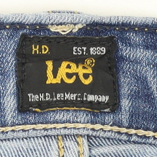 Lee Men’s Blue Straight Leg Jeans W33 L32 Denim Classic Fit