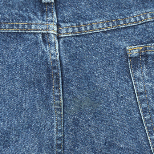 Wrangler Men’s Blue 44x30 Regular Fit Straight Denim Jeans