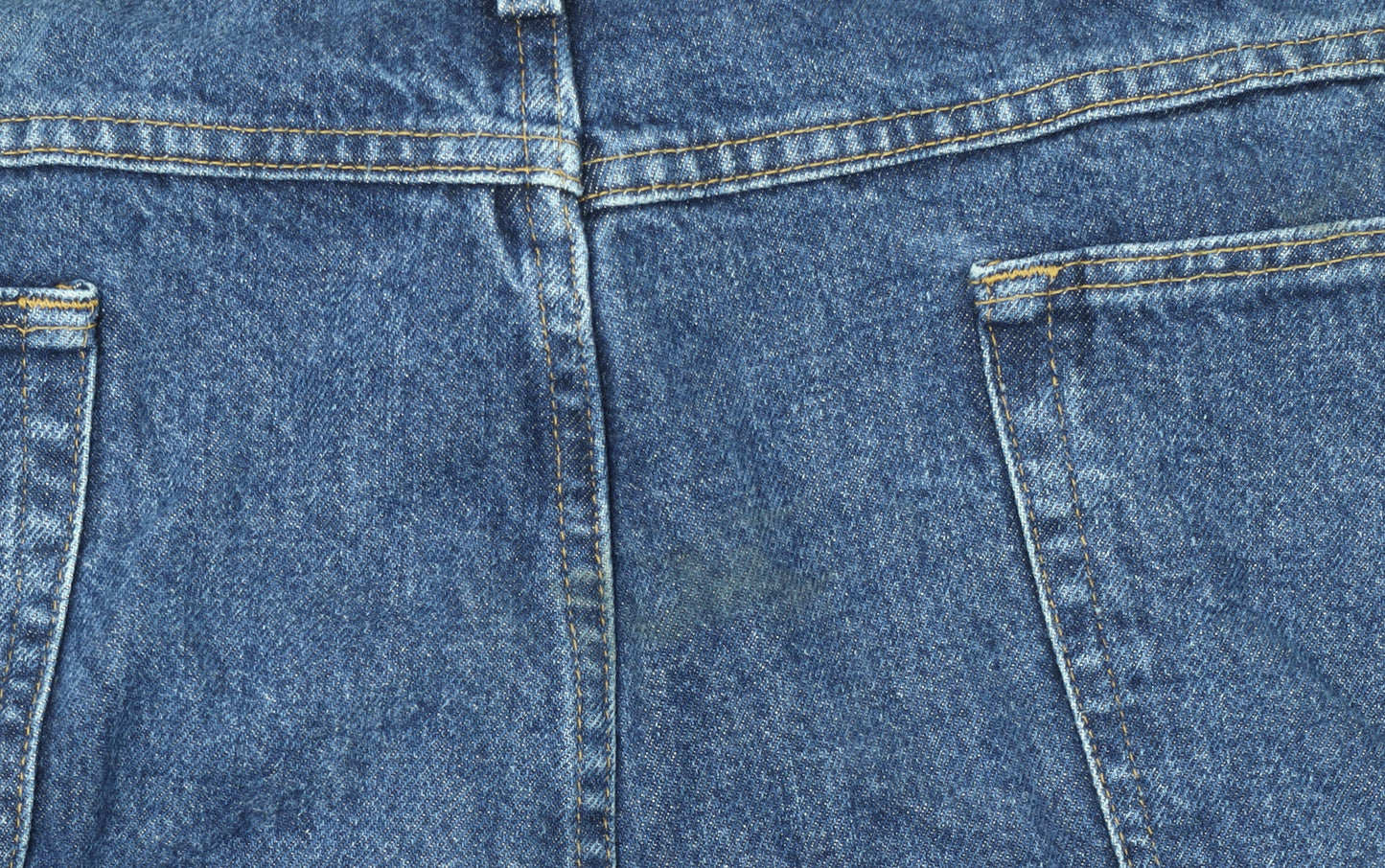 Wrangler Men’s Blue 44x30 Regular Fit Straight Denim Jeans