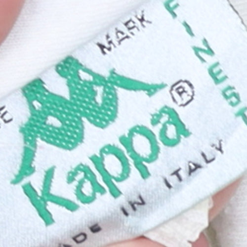 Kappa Women's Green Jogger Trousers Small 100% Polyamide Made in Italy