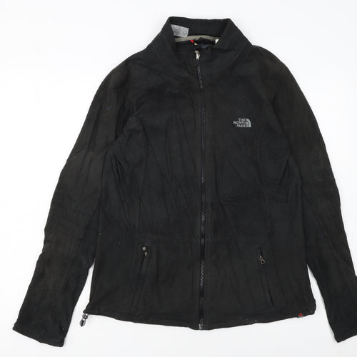 The North Face Women's Black Fleece Full Zip Jacket Size L